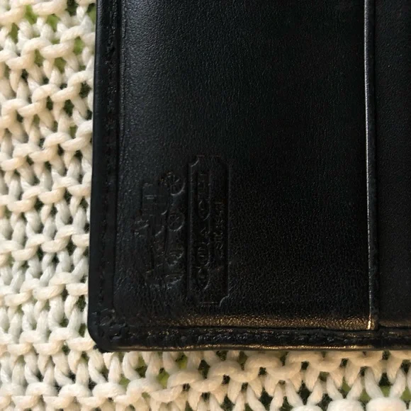 Coach Black Wallet - Picture 3 of 5